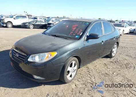 2007 Hyundai Elantra Gls/Limited/Se from USA, damaged, VIN KMHDU46D67U212813